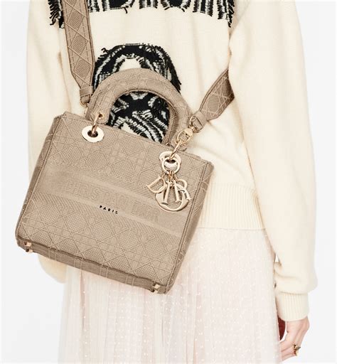 dior lady d lite beige